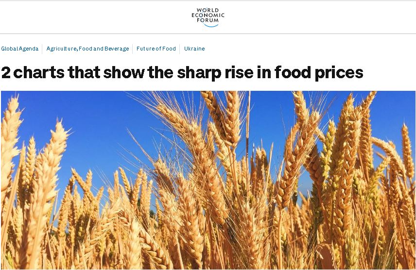 اخبار کشاورزی:گزارشی مستند از افزایش شدید قیمت مواد غذایی در جهان به نقل از منابع معتبر